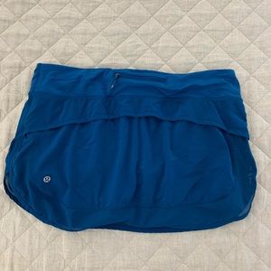 Lululemon Tennis Skirt Deep Blue